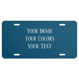 Create Your Own License Plate