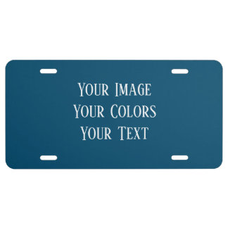 Create Your Own License Plate