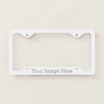 Create Your Own License Plate Frame Create Your Own License Plate Frame