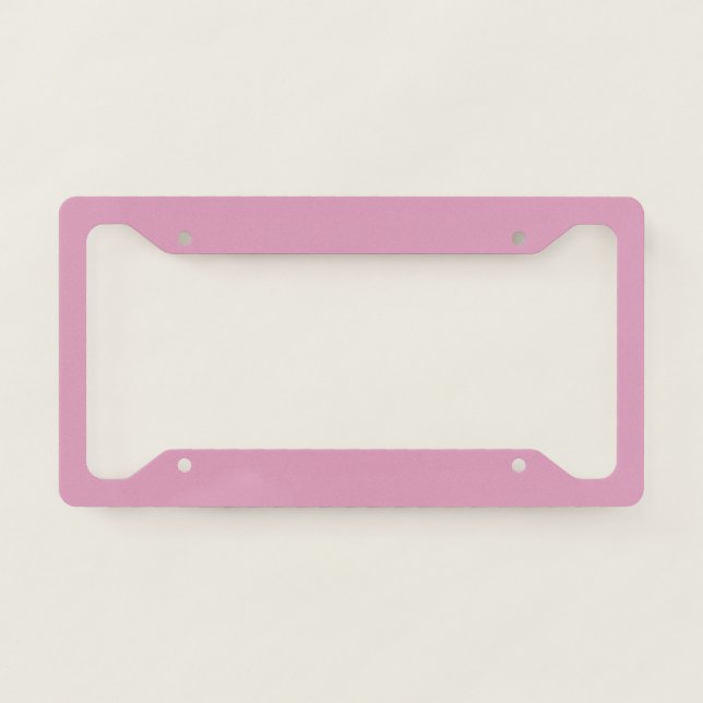 Create Your Own License Plate Frame (Front)