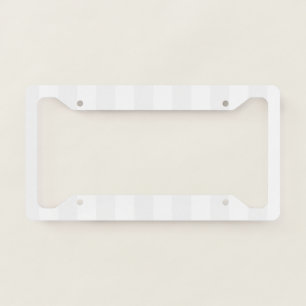 Create Your Own License Plate Frame
