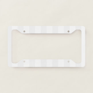 Create Your Own License Plate Frame