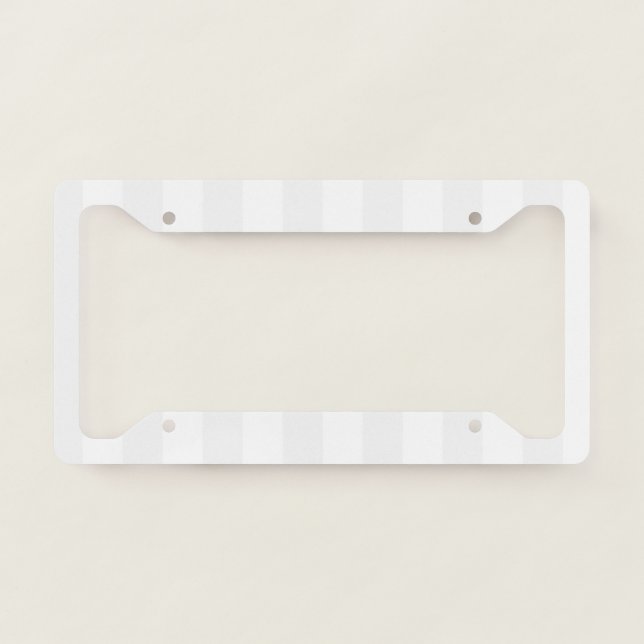 Create Your Own License Plate Frame (Front)