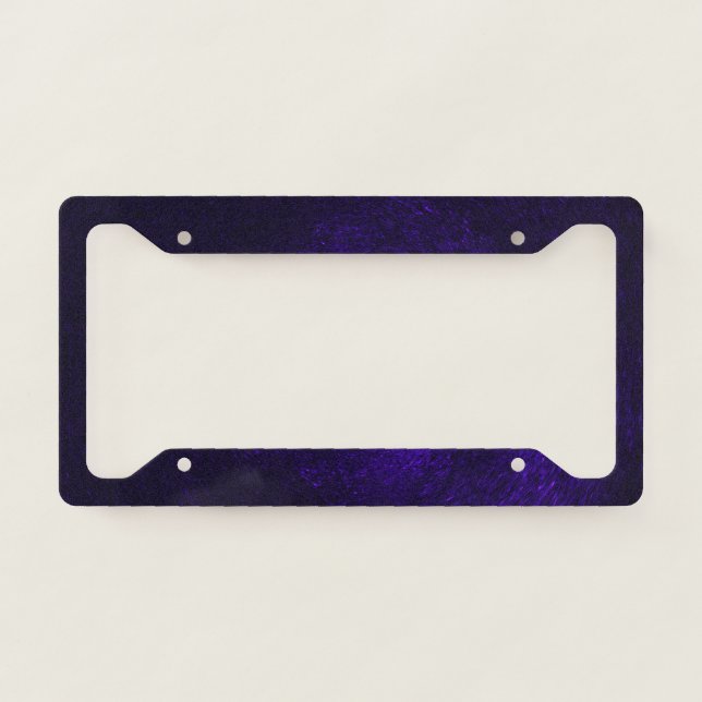 Create Your Own License Plate Frame (Front)