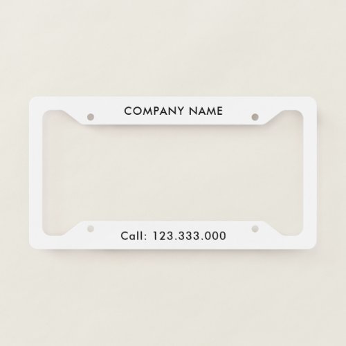 Create Your Own License Plate  License Plate Frame
