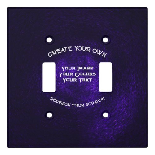 Create Your Own Light Switch Cover