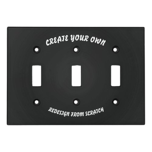 Create Your Own Light Switch Cover