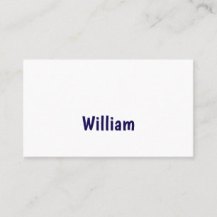Create Your Own Light White Matte Business Cards