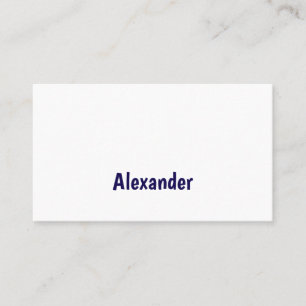 Create Your Own Light White Matte Business Cards