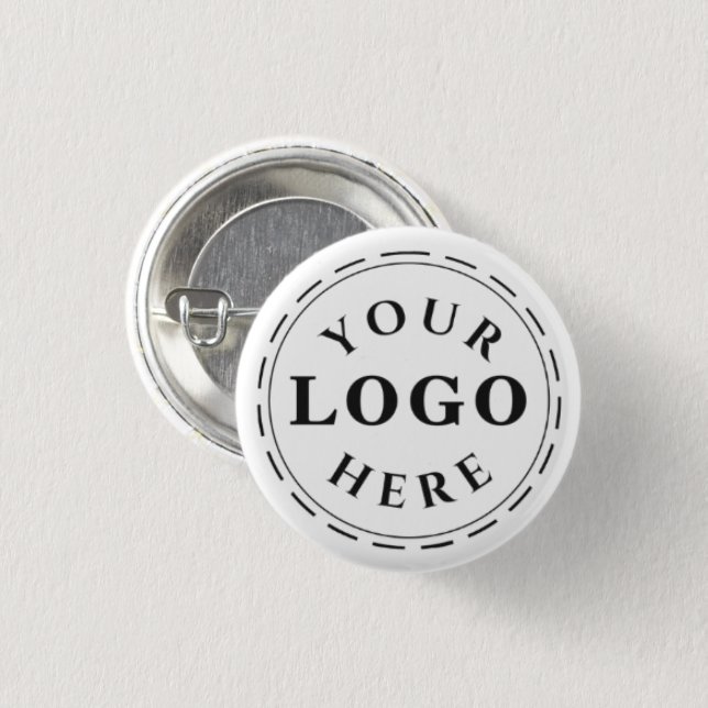 Create Your Own Logo Button – Personalize It (Front & Back)