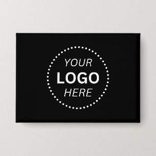 Create Your Own Logo Design Rectangle 3.5" x 2.5 Button