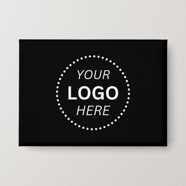 Create Your Own Logo Design Rectangle 3.5" x 2.5 Button (Front)