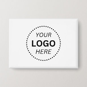 Create Your Own Logo Design Rectangle 3.5" x 2.5 Button