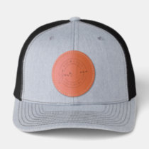 Create Your Own Logo Leather Patch Hat