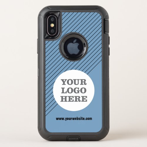 Create Your Own Logo OtterBox Defender iPhone X Case