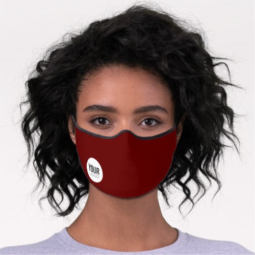 Create Your Own Logo Premium Face Mask