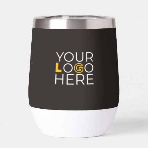 Create Your Own Logo Thermal Wine Tumbler Template