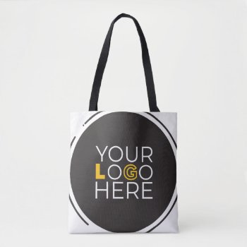 Create Your Own Logo Tote Bag Modern Simple Unique by ReligiousStore at Zazzle
