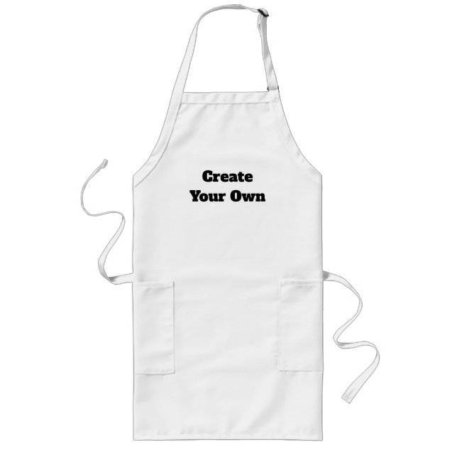 Create Your Own  Long Apron (Front)