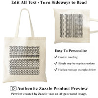 Create Your Own Long Hidden Message 148B Novelty
