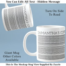 Create Your Own Long Hidden Message 148BW Novelty