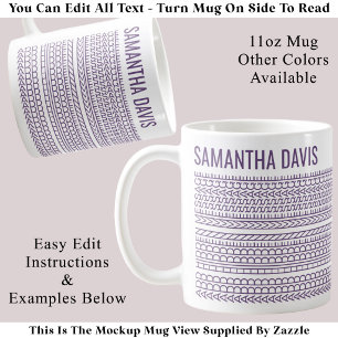 Create Your Own Long Hidden Message & Name 151PW Coffee Mug