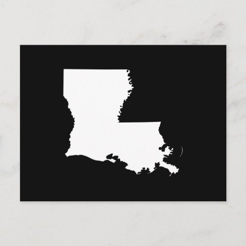 Create Your Own Louisiana Moving Announcement Postcard