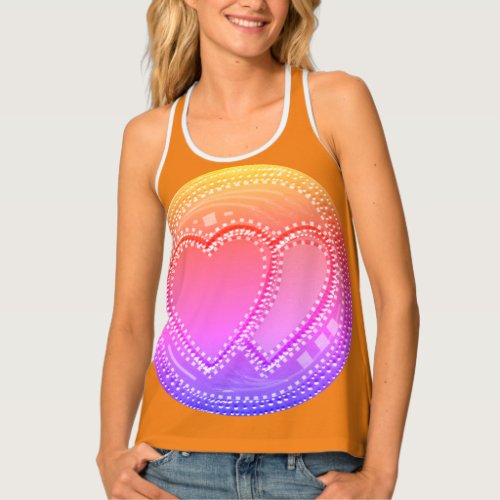 Create your own Love All to Save All Over Print Tank Top