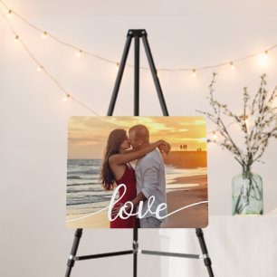 Create Your Own Love Script Romantic Couple Photo Foam Board