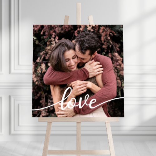 Create Your Own Love Script Romantic Couple Photo Foam Board