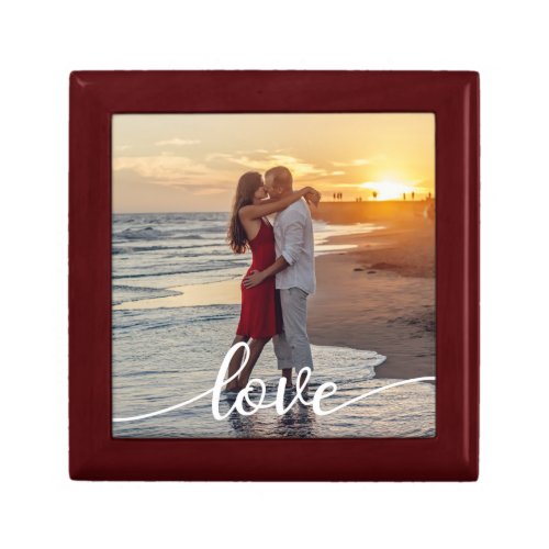 Create Your Own Love Script Romantic Couple Photo Gift Box