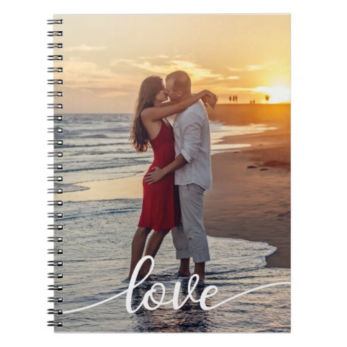 Create Your Own Love Script Romantic Couple Photo Notebook