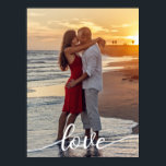 Create Your Own Love Script Romantic Couple Photo Poster<br><div class="desc">Our Wedding Collection is fully customizable, allowing you to add your own wedding details, names and wedding date, to make it truly personalized and unique. With a range of photo cards, including Wedding Announcements, Save the Dates and Wedding Invitations, you can easily make it your own and create a cohesive...</div>