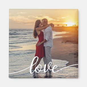 Create Your Own Love Script Romantic Photo Magnet