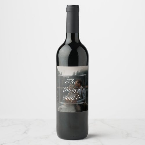 Create your own love wine label