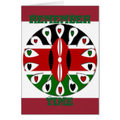 Create Your Own Lovely Colorful Kenya Hearts (Front)