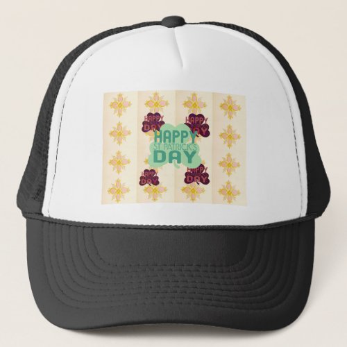 Create Your Own Lovely Happy Saint Patricks Day Trucker Hat