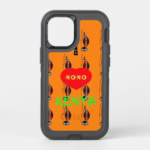 Create your own lovely Orange Xoxo iPhone Case
