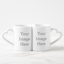 Create Your Own Lover's Coffee Mug Set