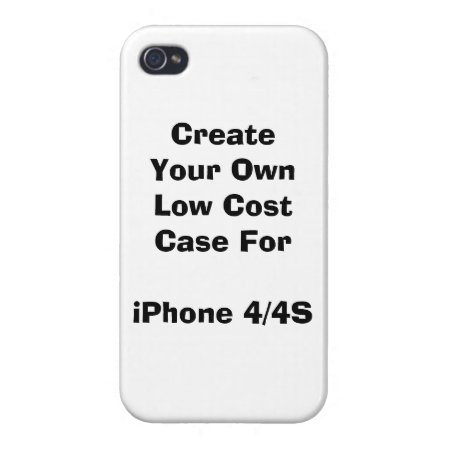 Create Your Own Low Cost Iphone 4/4s Case