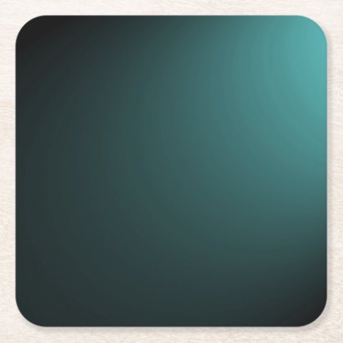 Create Your Own Low Lights Background _ Teal Square Paper Coaster