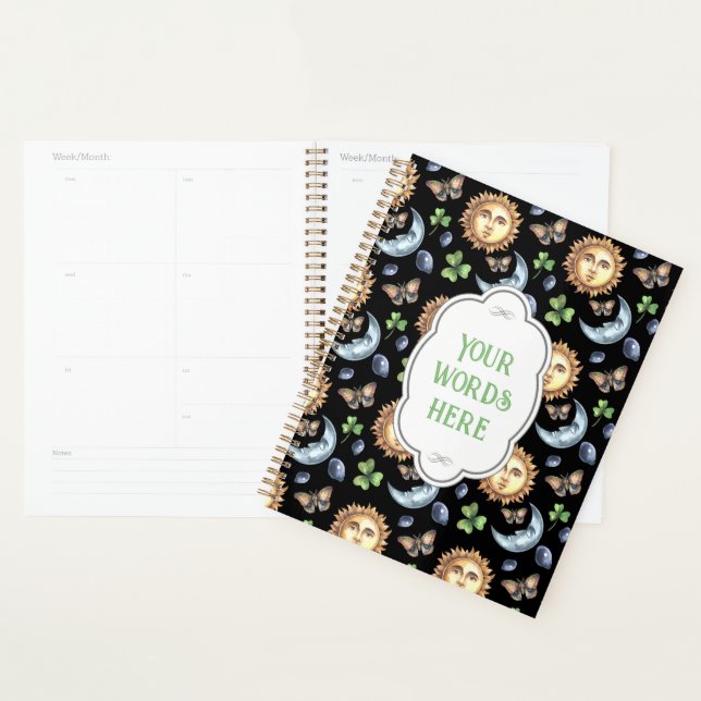Create Your Own Lucky Celestial Butterfly Planner (Display)