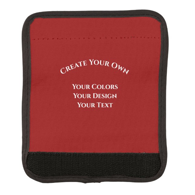 Create Your Own Luggage Handle Wrap (Front)