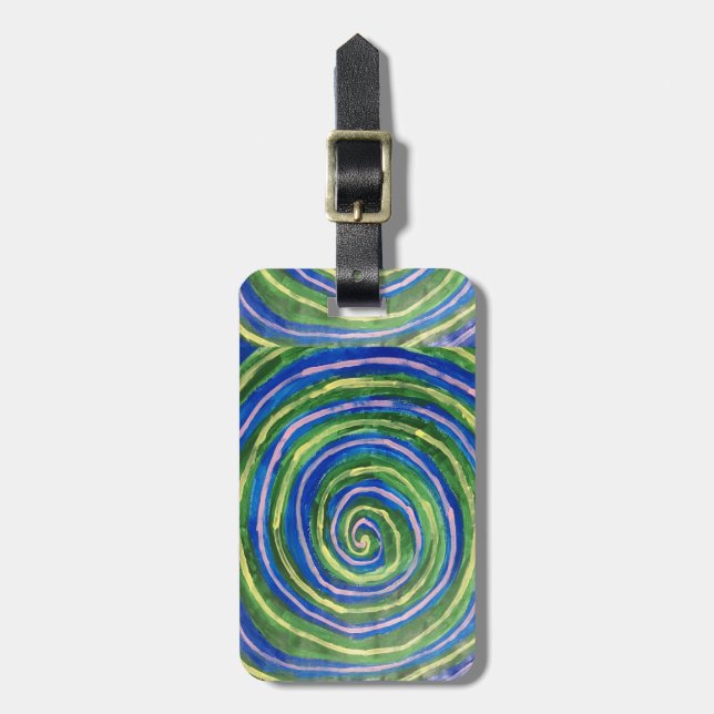 Create Your Own Luggage Tag (Front Vertical)