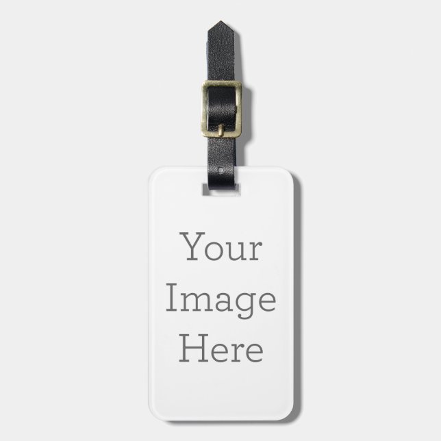 Acrylic Luggage Tag (Front Vertical)