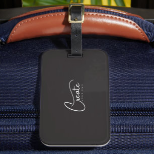 Create Your Own Luggage Tag