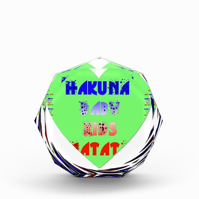 Create Your Own Luminous Hearts Baby Kid Design Award (Front)