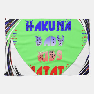 Create Your Own Luminous Hearts Baby Kid Design Towel