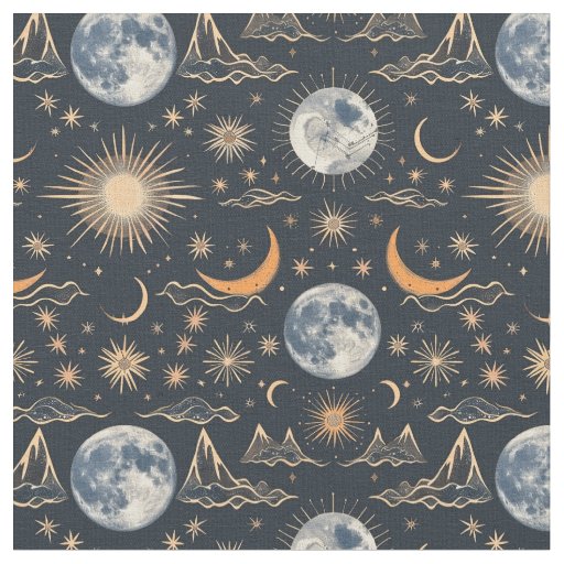 Create Your Own Lunar Cloudscapes Celestial Fabric