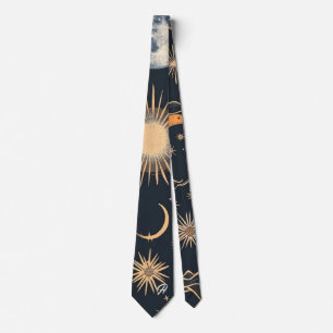 Create Your Own Lunar Cloudscapes Celestial Neck Tie